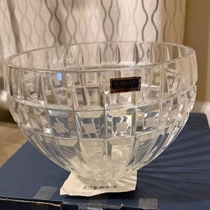 Waterford Marquis lead quadrata Crystal Cut Glass Bowl 7”